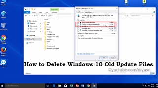 How to Delete Windowsold Folder and Files from Windows 10 [upl. by Yemane]