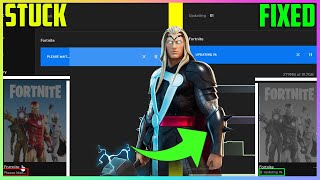 How to FIX SlowStuck Update on Epic Games or Fortnite [upl. by Dode785]