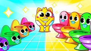 Potty Time In The Mall for Kids  Funny Song For Baby amp Nursery Rhymes by Toddler Zoo [upl. by Blackmore]