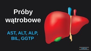 Próby wątrobowe  AST ALT ALP BIL GGTP  enzymy wątrobowe [upl. by Welford]