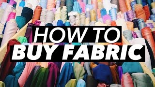 How to Buy Fabric Terminology amp Shopping Tips  WITHWENDY [upl. by Alicia]