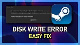 Steam  How To Fix Disk Write Error [upl. by Bushore644]