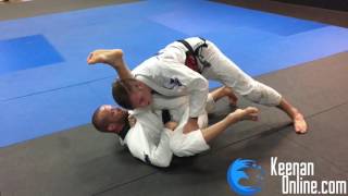 The Most Basic but Most Powerful Pass in Jiujitsu  KEENANONLINECOM [upl. by Edlin]