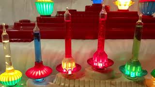 VINTAGE CHRISTMAS BUBBLE LIGHTS EDUCATIONAL 101 PART 1 [upl. by Jenkel144]