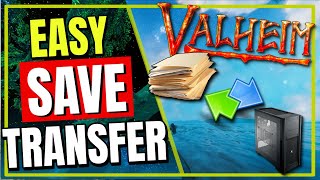 Valheim HOW To transfer world SAVE files between PC and Server Vedui42 [upl. by Oringa]