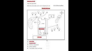 IELTS Listening Practice Test 5  Map [upl. by Ibur372]