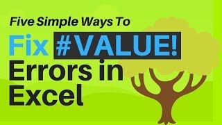 Five Ways To Fix VALUE Errors in Microsoft Excel [upl. by Cameron977]