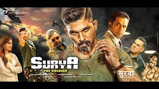 SURYA THE SOLDIER Official Trailer  Allu Arjun  Hindi Movies  South Indian Movie [upl. by Tillie]