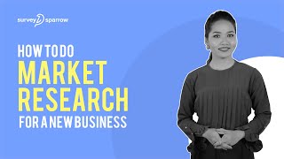 How to do Market Research for a New Business  SurveySparrow [upl. by Dygall]