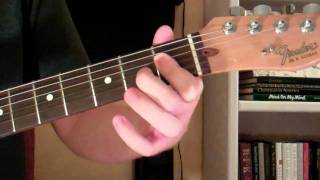 How To Play the Cm6 Chord On Guitar C minor sixth 6th [upl. by Palmer739]