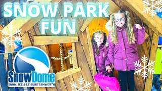 SNOWDOME IN TAMWORTH  SNOW PARK FUN  DRAYTON MANOR MINI STAYCATION PART 2 [upl. by Hollington]