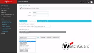 WatchGuard How to Configure Branch Office VPN [upl. by Sherye]