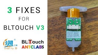 3 Fixes for BLtouch V3 on Creality machines [upl. by Ahseenyt]