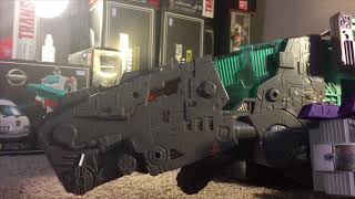 Transformers Titans Return 2 Metroplex vs Trypticon Stop Motion [upl. by Pugh]