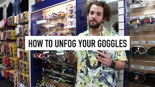 How to Defog Your Ski Goggles [upl. by Gunter]