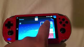 PS VITA how to reinstall Vita Shell Molecular Shell [upl. by Leis]