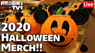 🔴Live 2020 Halloween Merch at World of Disney  Disney Springs  Walt Disney World Live Stream [upl. by Annez]