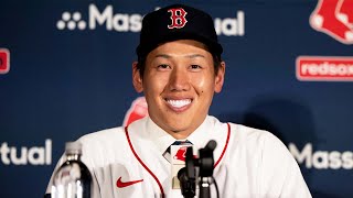 Welcome Masataka Yoshida to the Boston Red Sox [upl. by Bremble]