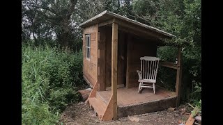 the hut part onebuilding a shepherds hut from reclaimed materials [upl. by Noxaj894]