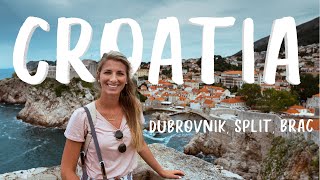 FIRST IMPRESSIONS OF CROATIA 🇭🇷 what to eat see amp do in Dubrovnik Split and Brac [upl. by Lennod70]