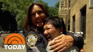 Hoda Kotb Surprises Cancer Survivor With Role On ‘SVU’  TODAY [upl. by Nesto]