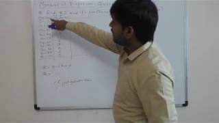 QUARTILE DEVIATION in Hindi in Statistics  BeingGouravCom [upl. by Assillem]