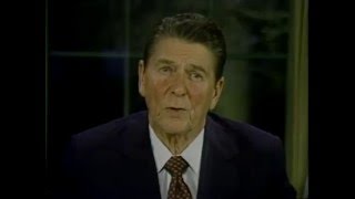 President Reagans Speech to the Nation on Defense and National Security March 23 1983 [upl. by Hpesoj902]