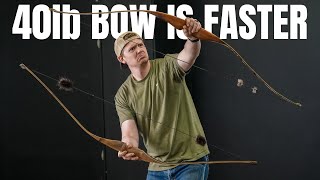 DIY BOW BUILD  Lower Poundage  Faster Bow 😮 [upl. by Trebmer]