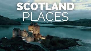 10 Best Places to Visit in Scotland  Travel Video [upl. by Sucramrej]