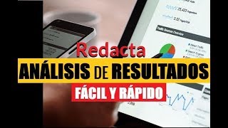 CÓMO REDACTAR LOS RESULTADOS DE UNA TESIS  ENFOQUE CUANTITATIVO [upl. by Cadmann]