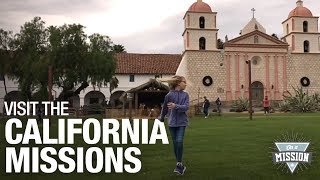 California Missions Visit all 21 Missions on El Camino Real [upl. by Rialb]