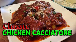 Classic Chicken Cacciatore l Rustic Hunters Chicken [upl. by Lurlene]