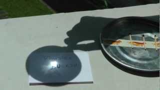 Simple Experiment  Magnifying Glass and the Sun [upl. by Yrahk987]