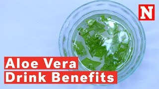 The Health Benefits Of Drinking Aloe Vera [upl. by Publias]