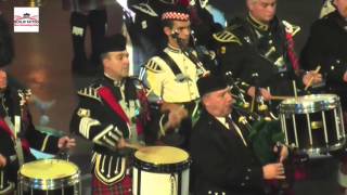 Massed Pipes amp Drums live  Berlin Tattoo 2015 medley [upl. by Nodnrb958]