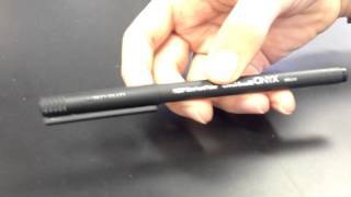 Pen Review  UniBall ONYX Micro Office Pen [upl. by Ailegra]