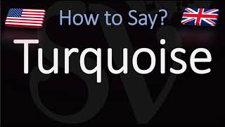 How to Pronounce Turquoise CORRECTLY [upl. by Ingar]