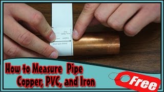 How to Measure Pipe Diameter Size Free Tool Download [upl. by Cortie]