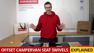 Offset Campervan Seat Swivels Explained [upl. by Omarr]