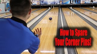 BOWLING  HOW TO SPARE YOUR CORNER PINS [upl. by Vincenty]