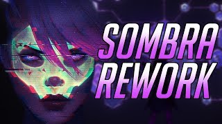 SOMBRA REWORK INFINITE STEALTH IS COMING  Overwatch [upl. by Meingolda484]