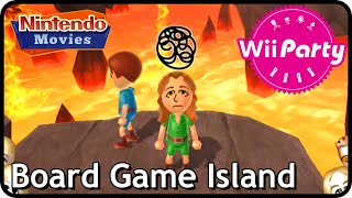 Wii Party  Board Game Island 4 players [upl. by Shepp277]