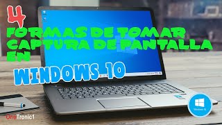 4 formas de tomar captura de pantalla en windows 10 PC  Laptop [upl. by Paola117]