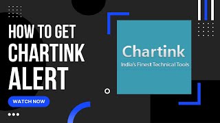 How do I get alerts from Chartink   How to get chartink alert on Mobile [upl. by Gabriello]