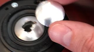 Tweeter dome repair Bowers amp Wilkins CM1 S2 [upl. by Heddi]