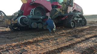 New tracks on Case quadtrac tractor Ep 10 [upl. by Matthus]