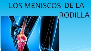 Los meniscos de la rodilla [upl. by Aicertal]