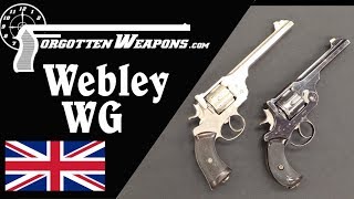 Classic Imperial British Revolvers the Webley WG Army and Target [upl. by Aninad654]