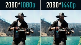 RTX 2060 1080p vs 1440p RTX 9 Games [upl. by Yenial]