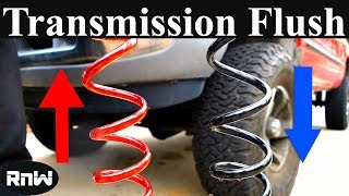 How to Do an Easy DIY Transmission Fluid Flush Hack [upl. by Janeva]